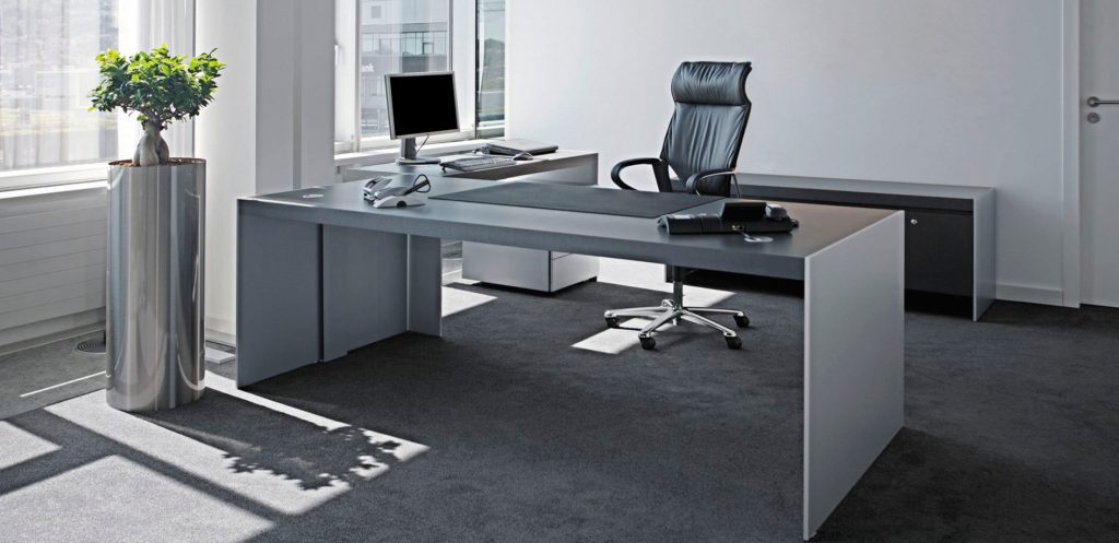 escritorios de oficina modernos